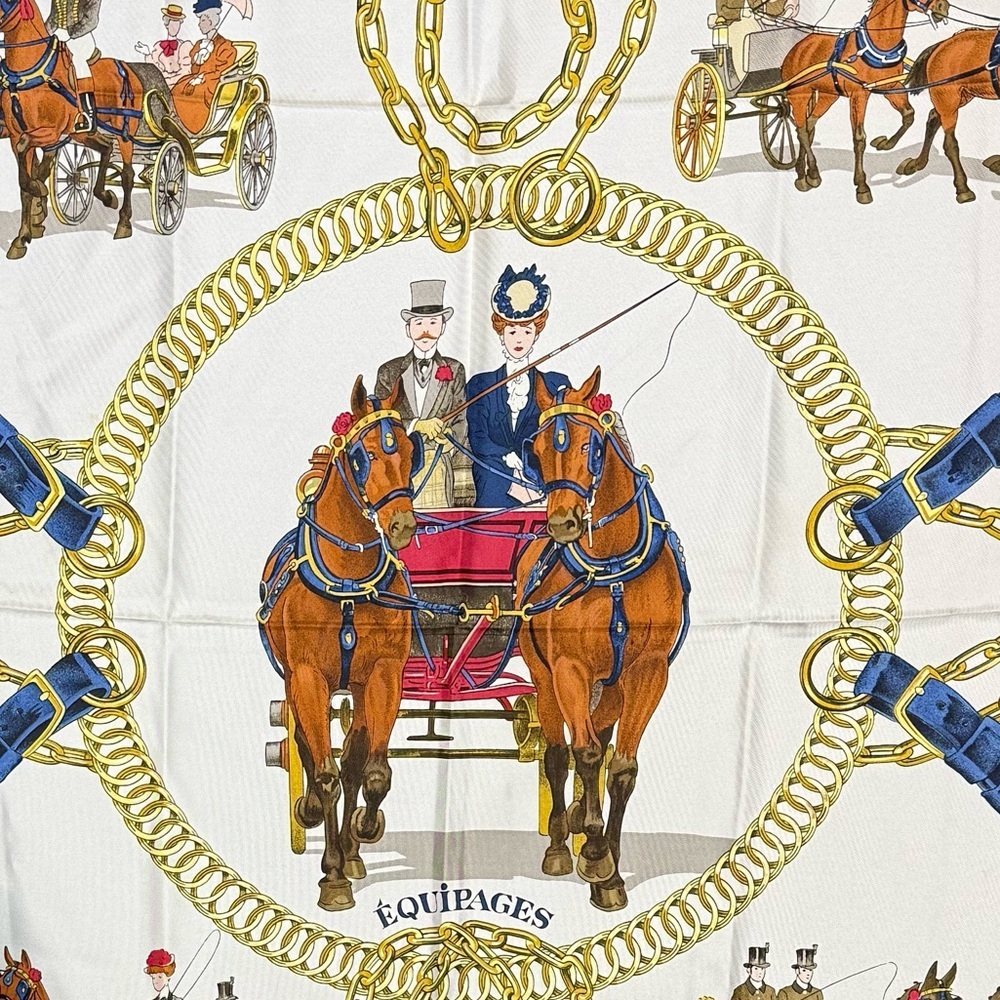 HERMES SILK SCARF
